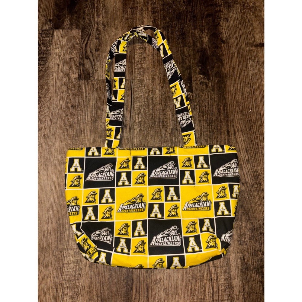 Appalachian State Mountaineers Tote Bag Yellow Black NCAA Fan Gear Shoulder Bag